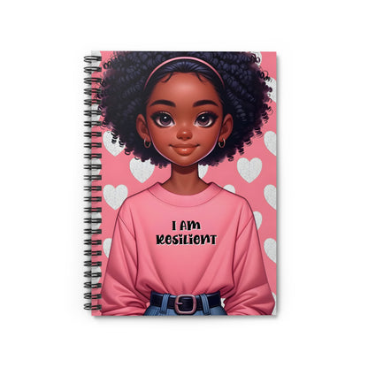 Melanin Magic: Affirmation Notebook for Melanated Girls (I Am Resilient)