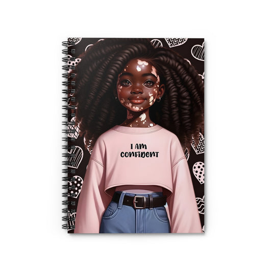 Melanin Magic: Affirmation Notebook for Melanated Girls (I Am Confident/brown)