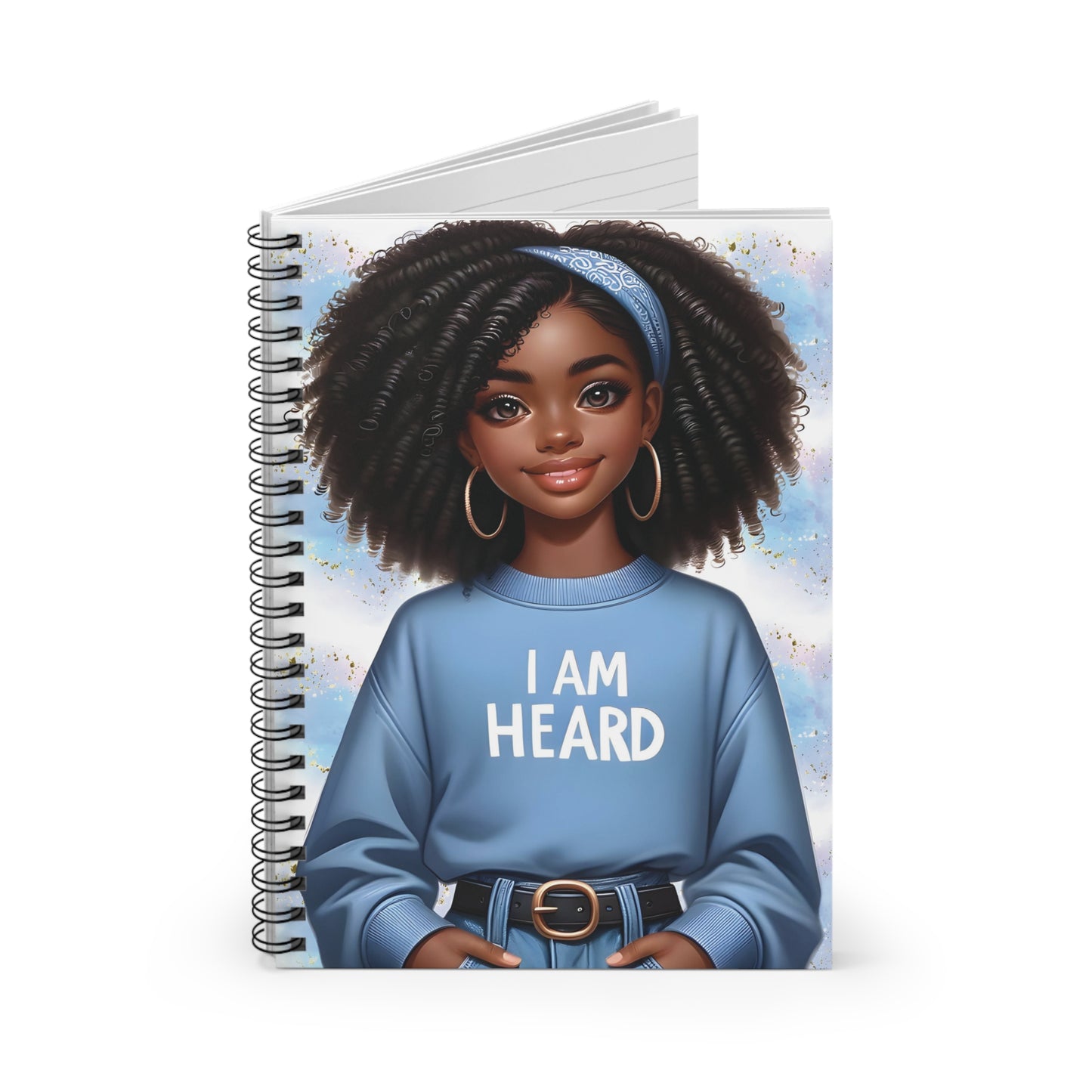 Melanin Magic: Affirmation Notebook for Melanated Girls (I Am Heard)