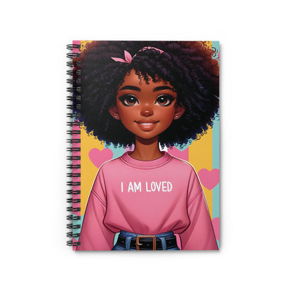 Melanin Magic: Affirmation Notebook for Melanated Girls (I Am Loved)