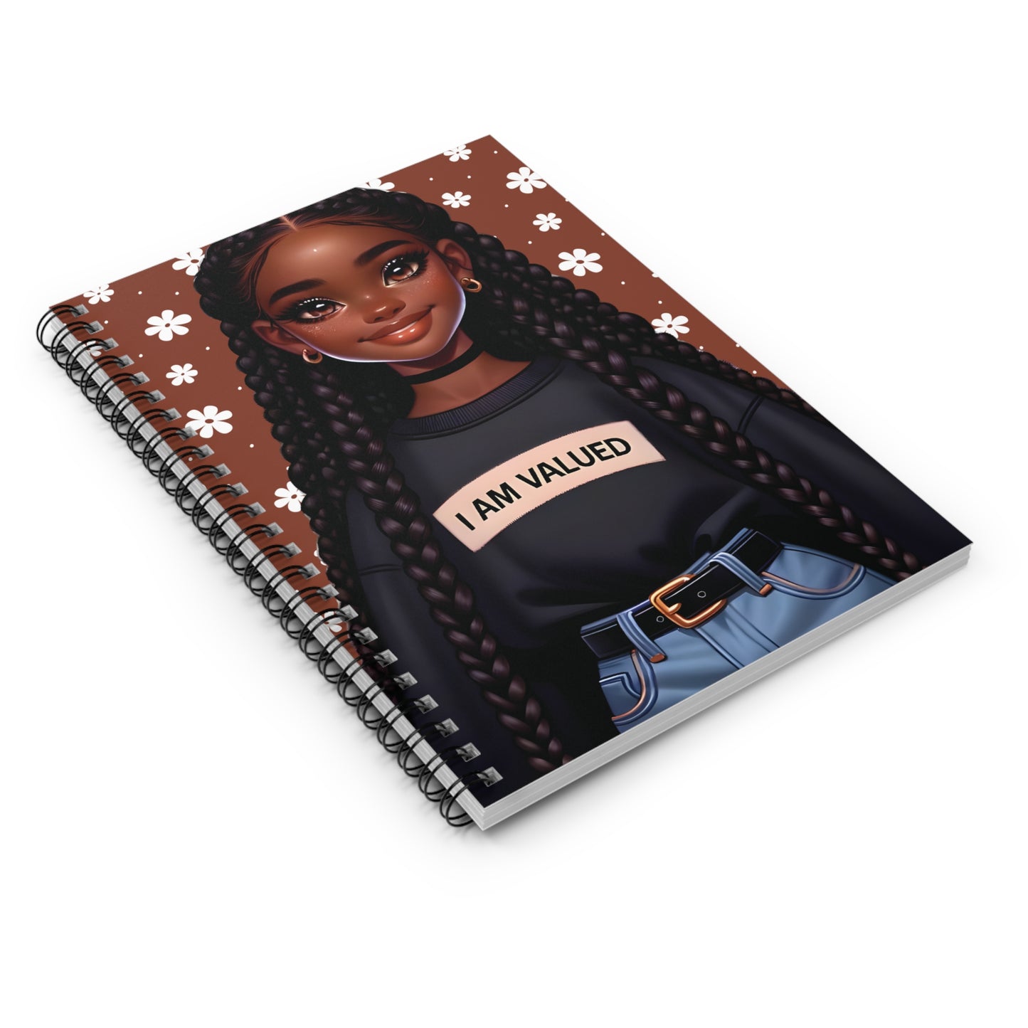 Melanin Magic: Affirmation Notebook for Melanated Girls (I Am Valued)