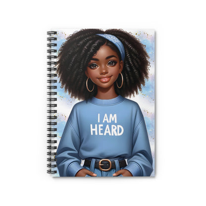 Melanin Magic: Affirmation Notebook for Melanated Girls (I Am Heard)